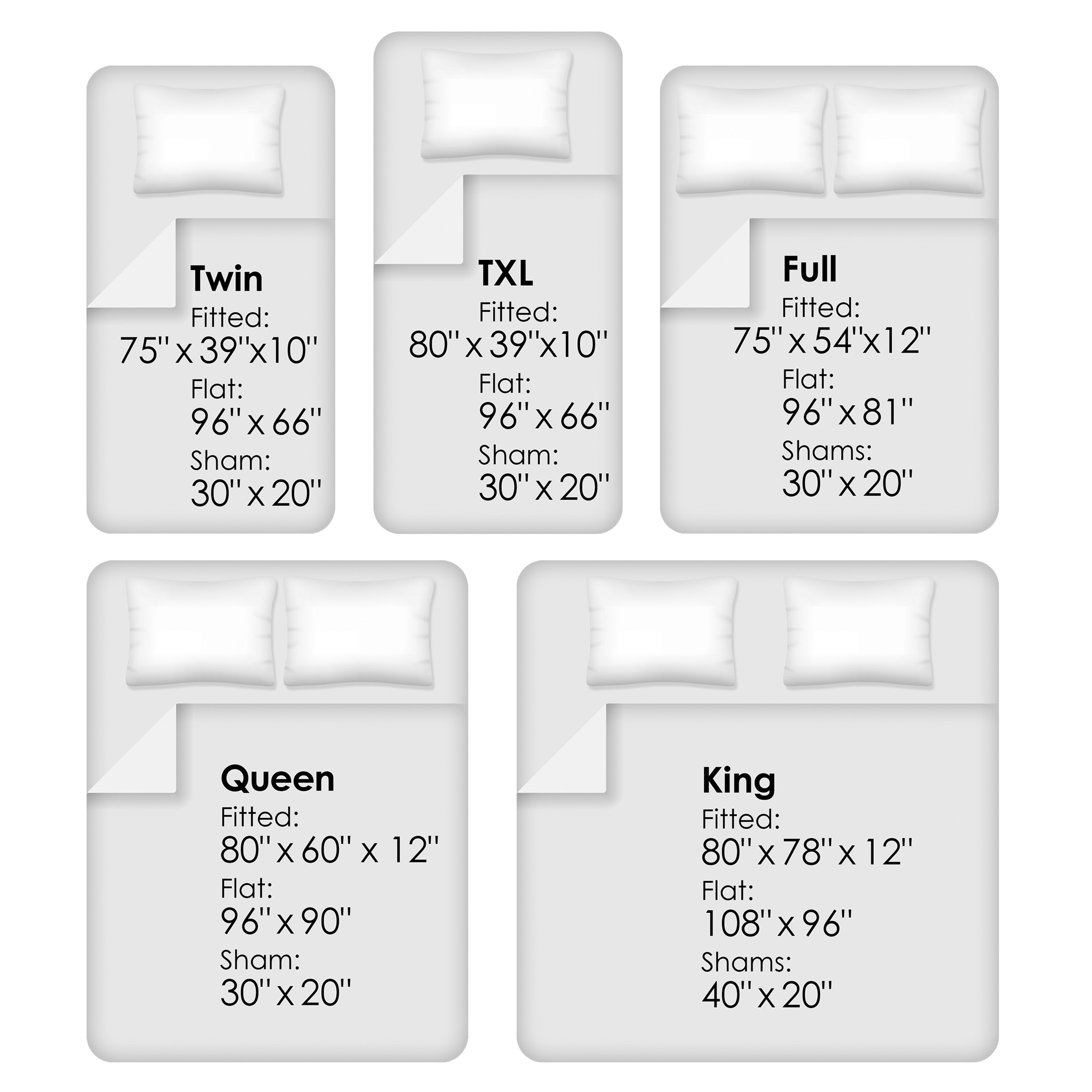 4Pcs Bed Sheets Queen King 1200 Series Thin Soft Bed Sheet Set Bedding Sheets