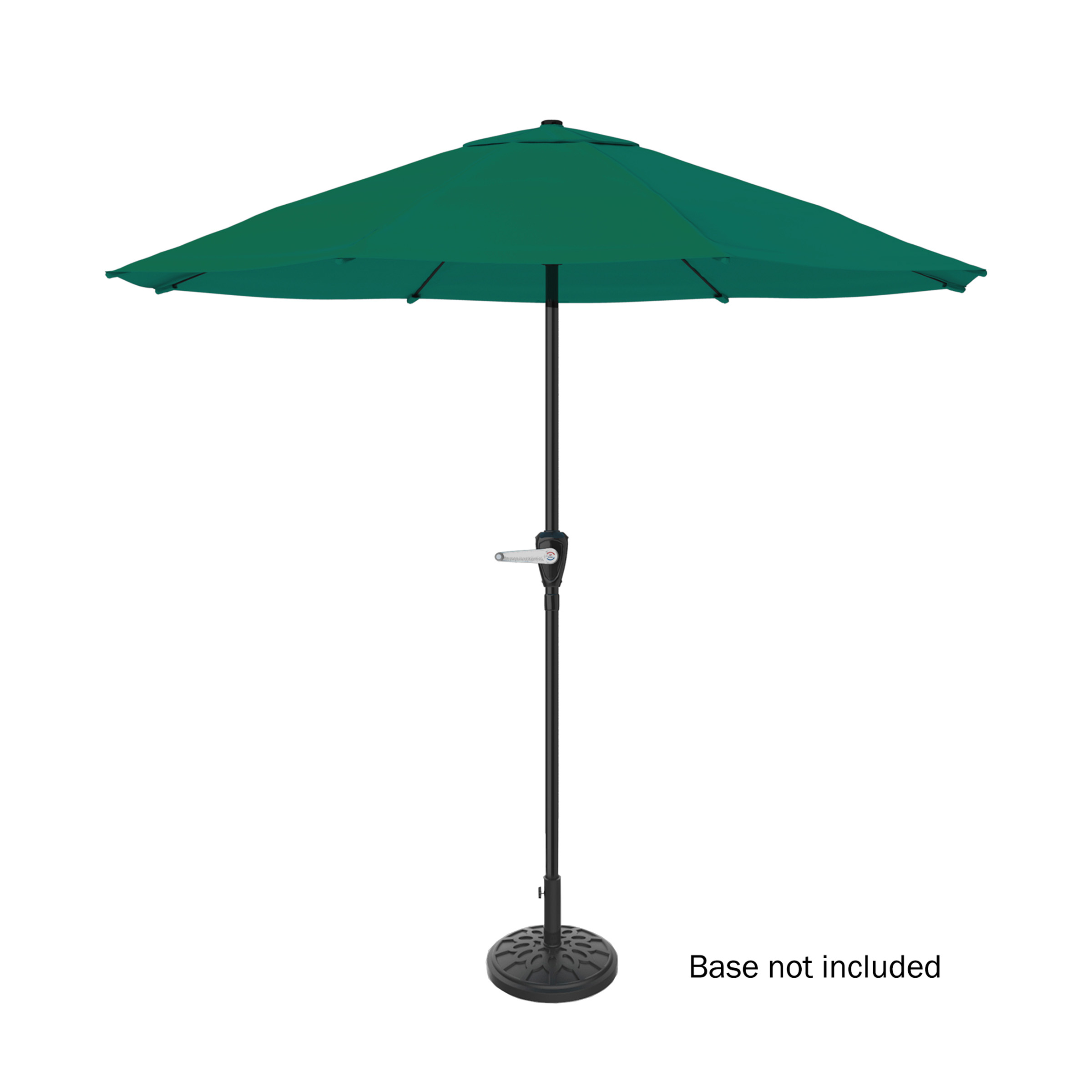9FT Patio Umbrella Outdoor Sun Shade Easy Crank Umbrella 92 Inch Tall - Picture 11 of 30
