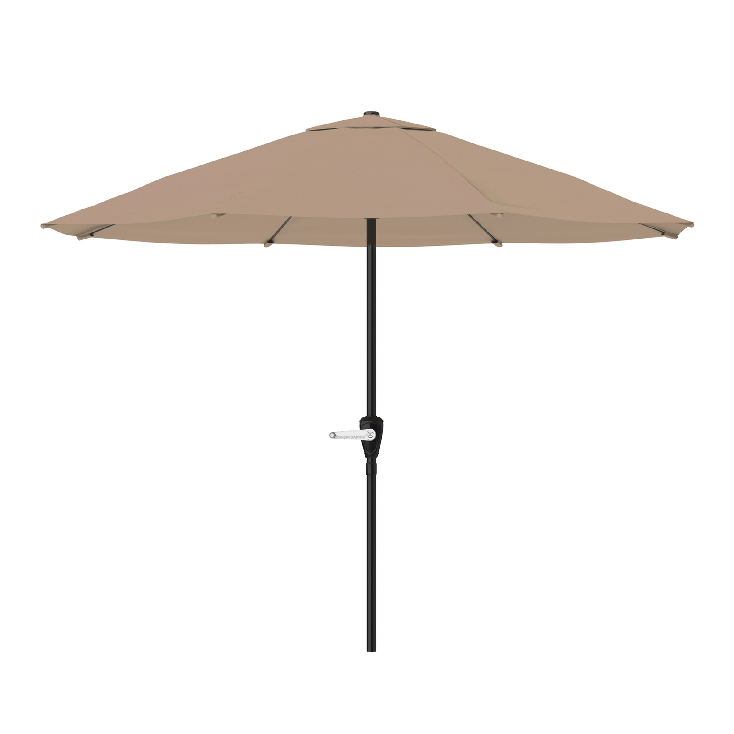 9FT Patio Umbrella Outdoor Sun Shade Easy Crank Umbrella 92 Inch Tall - Picture 20 of 30