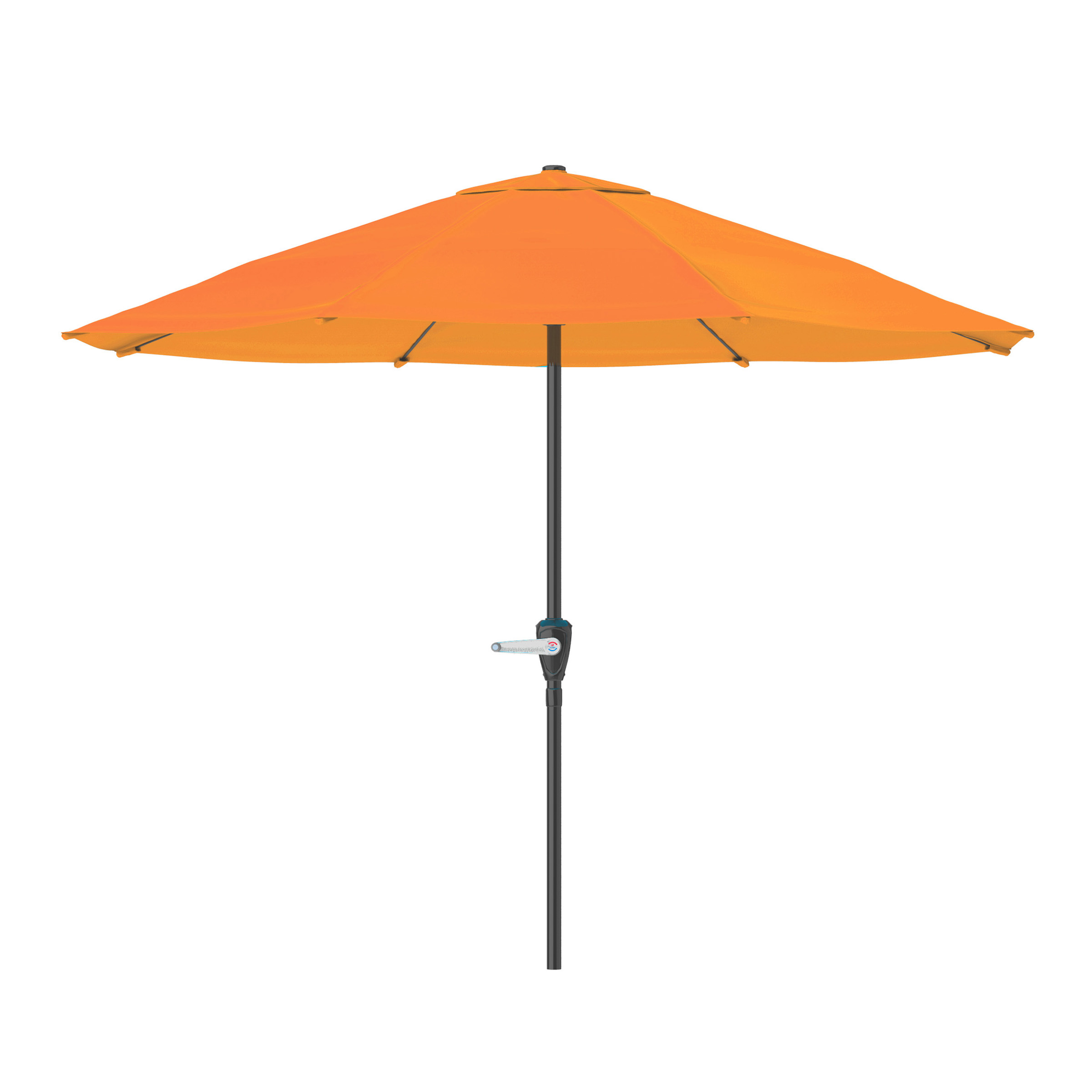 9FT Patio Umbrella Outdoor Sun Shade Easy Crank Umbrella 92 Inch Tall - Picture 26 of 30