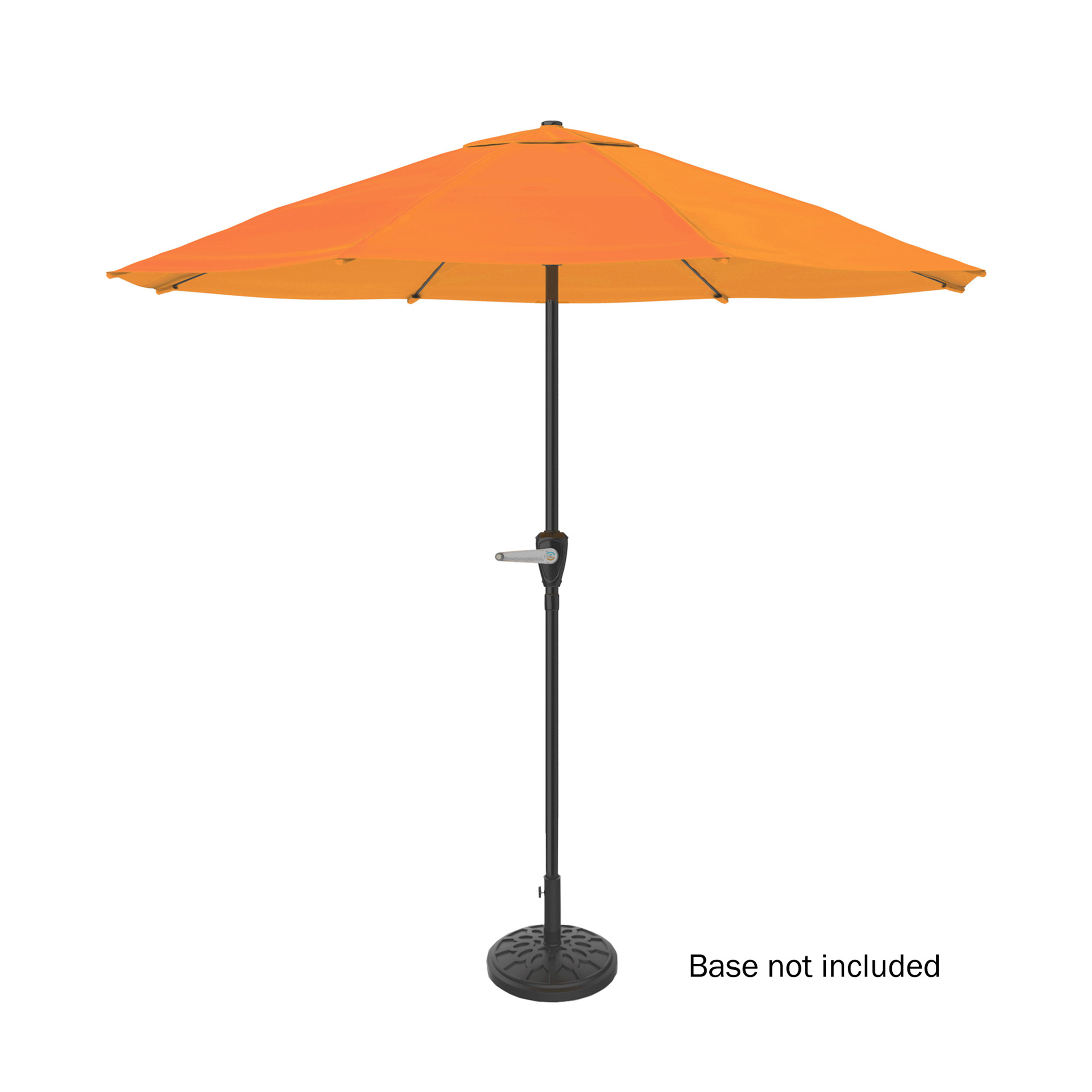 9FT Patio Umbrella Outdoor Sun Shade Easy Crank Umbrella 92 Inch Tall - Picture 29 of 30