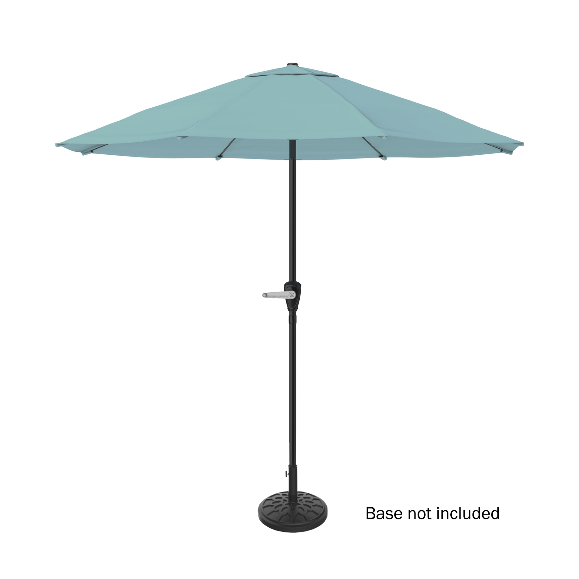9FT Patio Umbrella Outdoor Sun Shade Easy Crank Umbrella 92 Inch Tall - Picture 17 of 30