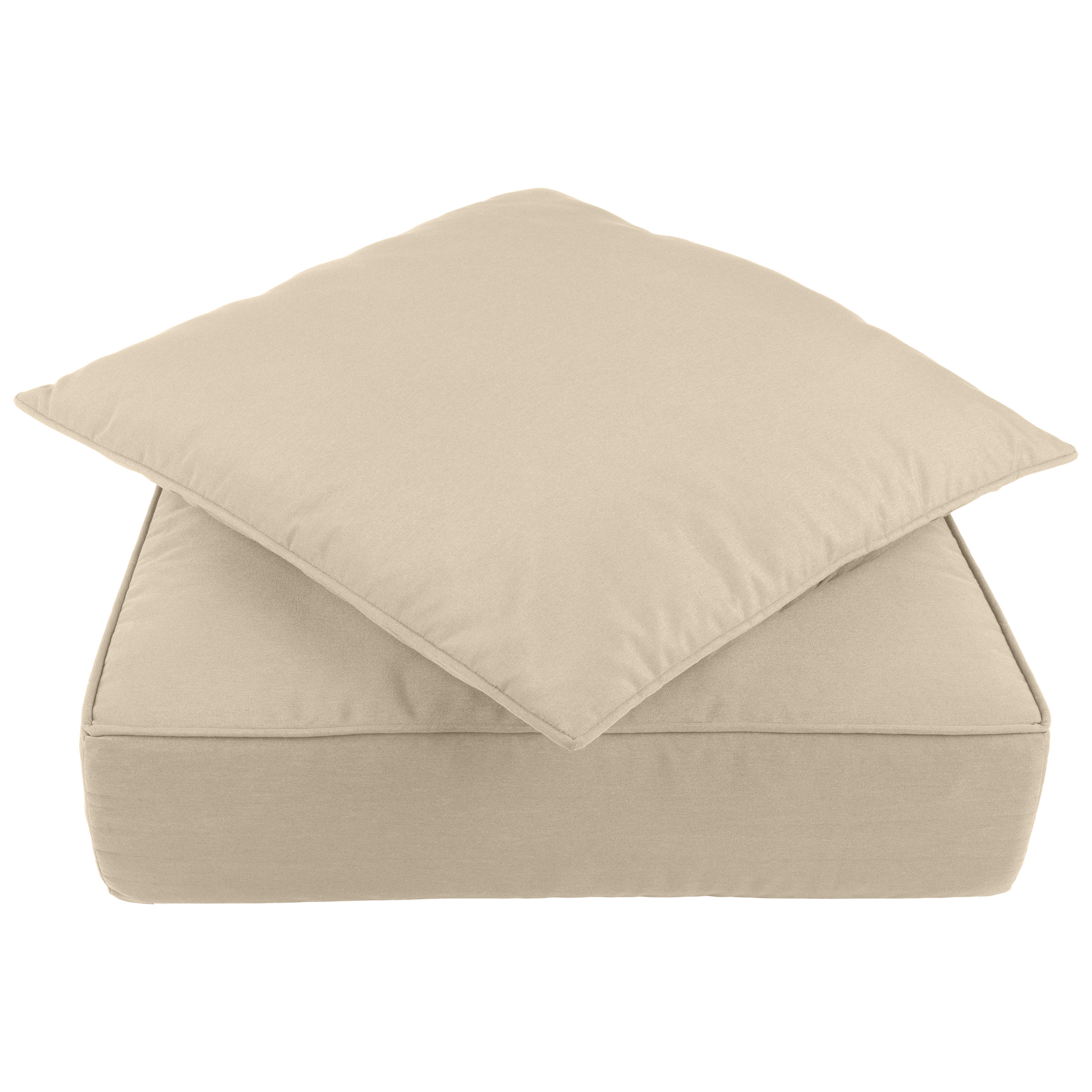 Outdoor Cushion Chair Memory Foam Patio Cushions with Removable Covers - Picture 14 of 15