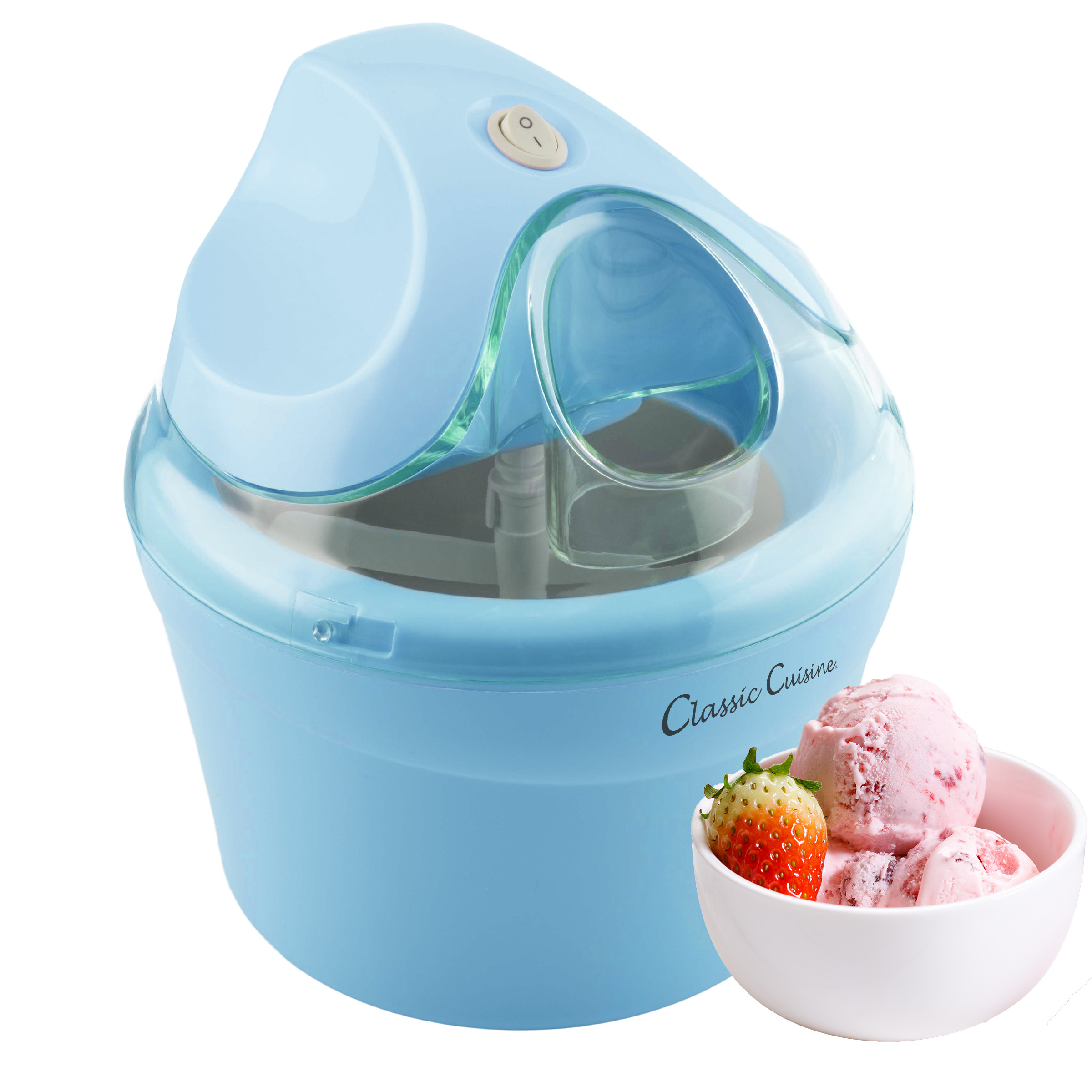 1QT Ice Cream Maker Machine Gelato Frozen Yogurt Sorbet Maker Kitchen Appliances