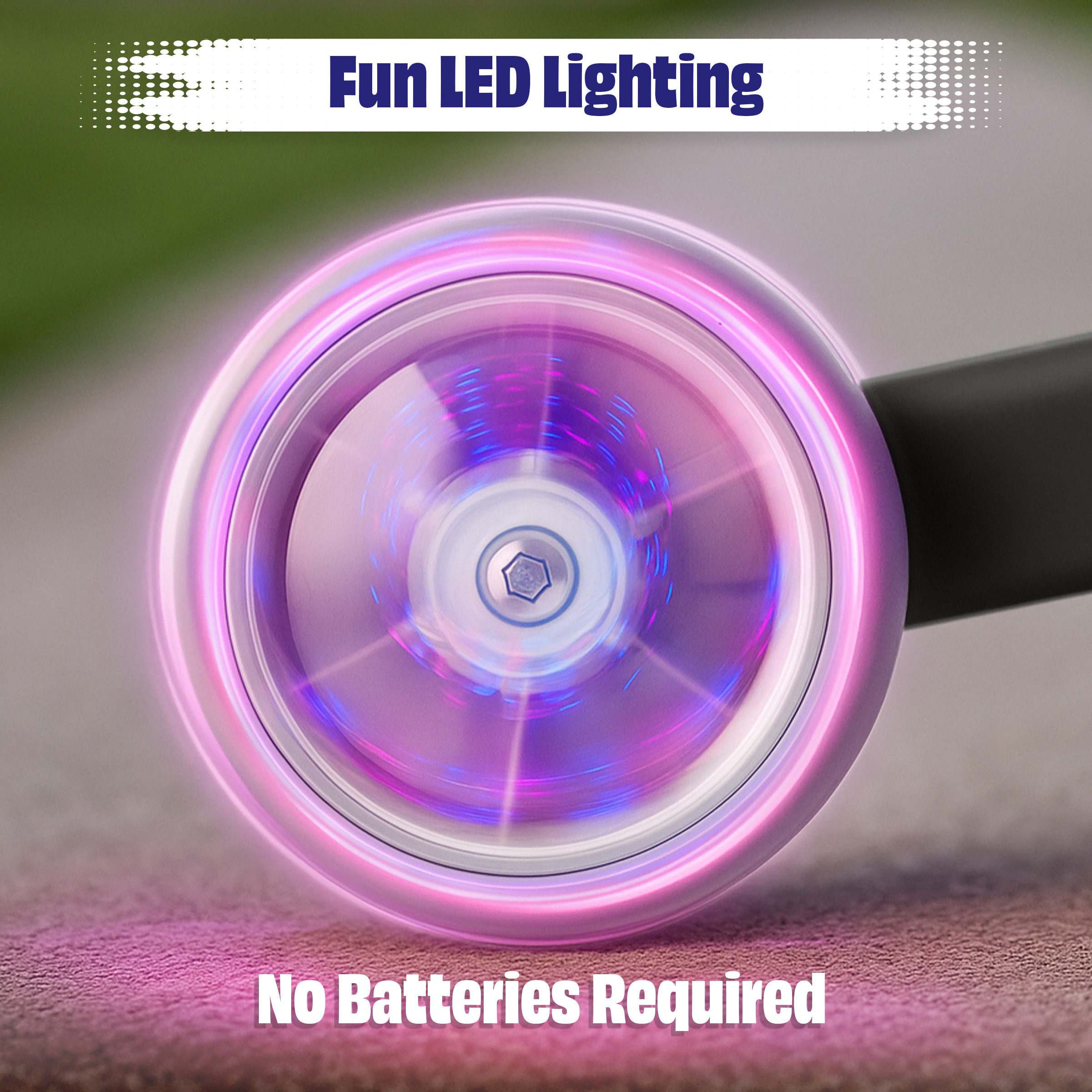 Colorful LED Balance Bike Ride on Toys for Toddlers 1-3 by L